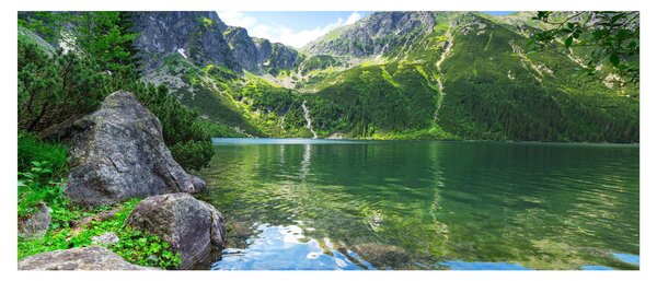 Slika jezera u Tatrama (120x50 cm)