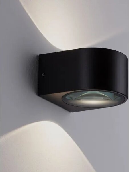 OPERA ZIDNA SVJETILJKA CRNA LED 11 Watt 220-240 Volt 950lm 3000K IP54 NL9030937