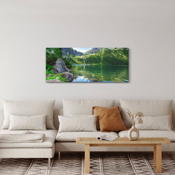 Slika jezera u Tatrama (120x50 cm)