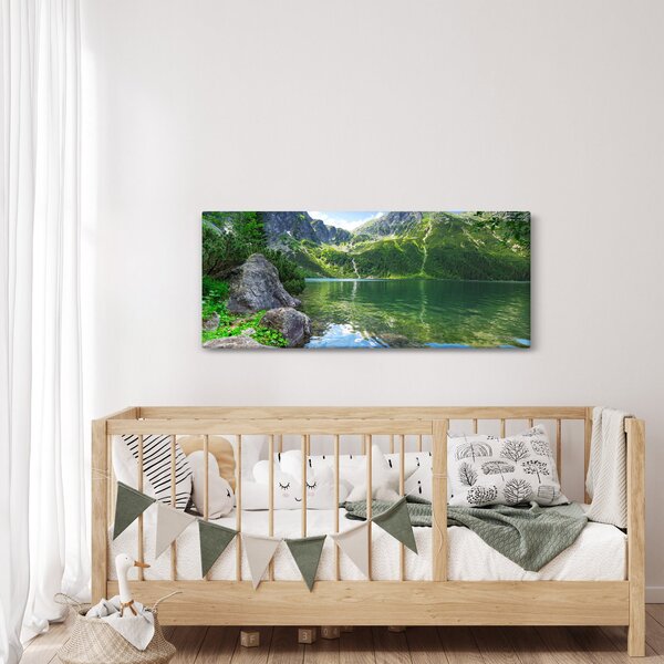 Slika jezera u Tatrama (120x50 cm)