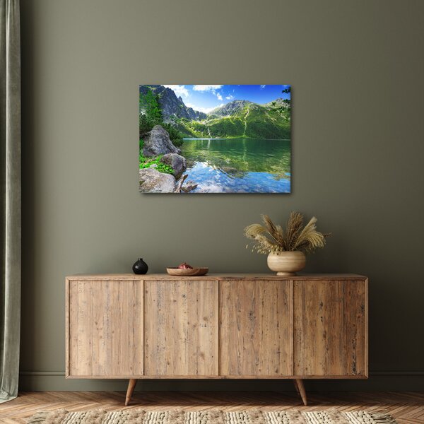 Slika jezera u Tatrama (70x50 cm)