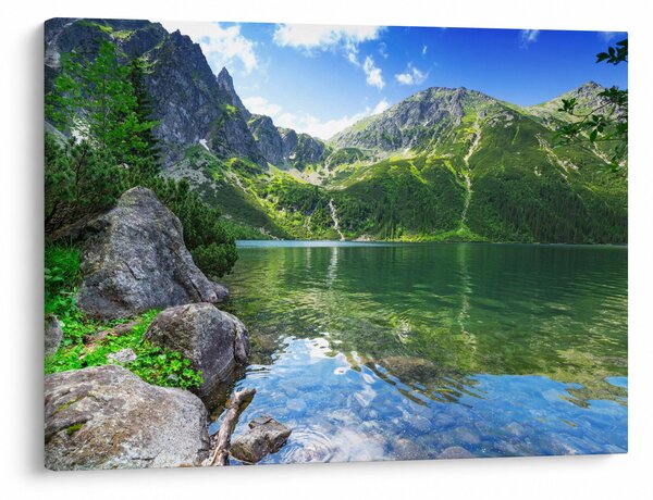 Slika jezera u Tatrama (70x50 cm)