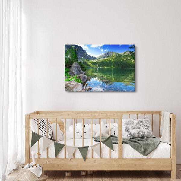 Slika jezera u Tatrama (90x60 cm)