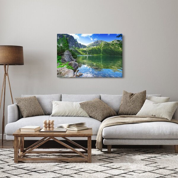 Slika jezera u Tatrama (90x60 cm)
