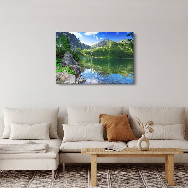 Slika jezera u Tatrama (90x60 cm)