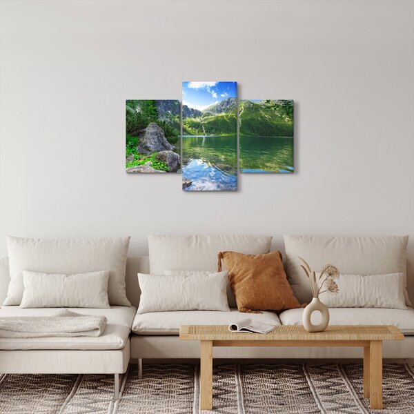 Slika jezera u Tatrama (90x60 cm)