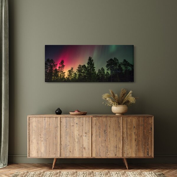 Slika polarne svjetlosti (120x50 cm)