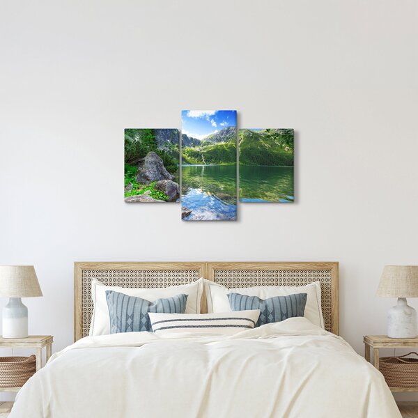 Slika jezera u Tatrama (90x60 cm)