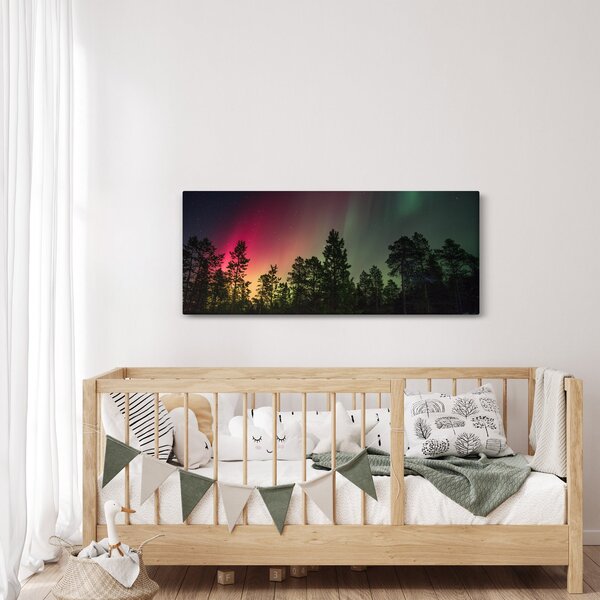 Slika polarne svjetlosti (120x50 cm)