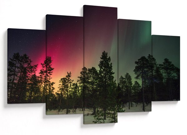 Slika polarne svjetlosti (150x105 cm)