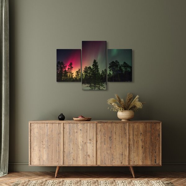 Slika polarne svjetlosti (90x60 cm)