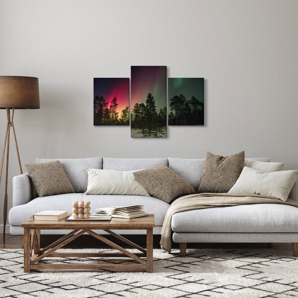 Slika polarne svjetlosti (90x60 cm)