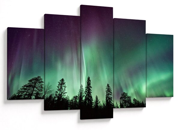 Slika polarne svjetlosti (150x105 cm)