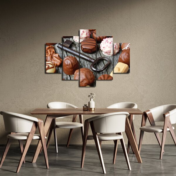 Slika čokolade i ključeva (150x105 cm)