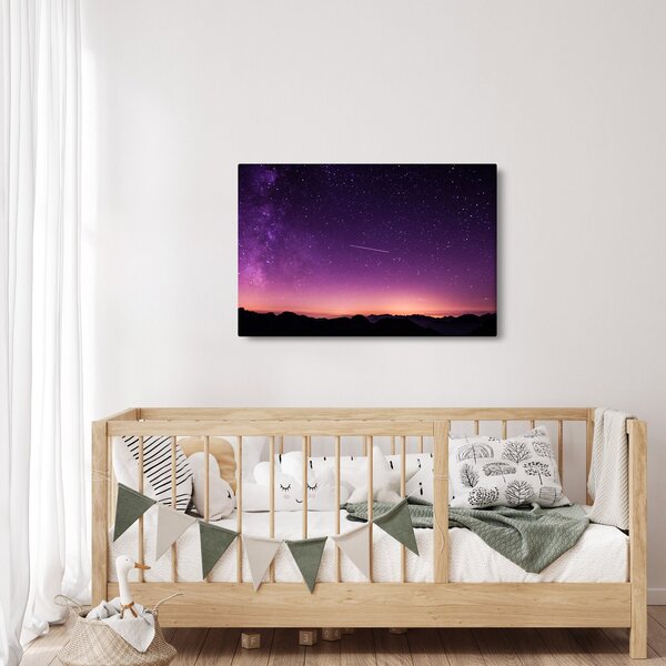 Slika neba sa zvijezdom padalicom (90x60 cm)