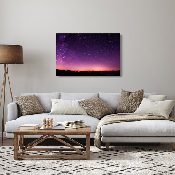 Slika neba sa zvijezdom padalicom (90x60 cm)