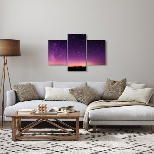 Slika neba sa zvijezdom padalicom (90x60 cm)