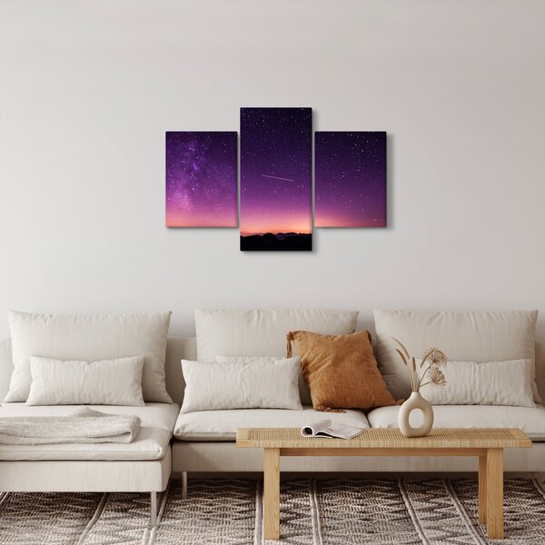 Slika neba sa zvijezdom padalicom (90x60 cm)