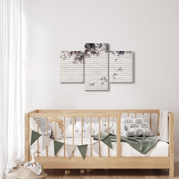 Slika zida s buketom (90x60 cm)
