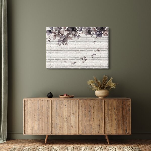Slika zida s buketom (90x60 cm)