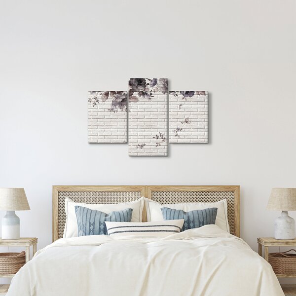 Slika zida s buketom (90x60 cm)