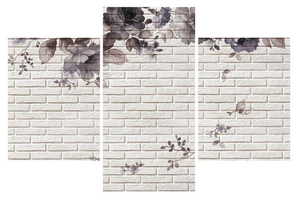 Slika zida s buketom (90x60 cm)