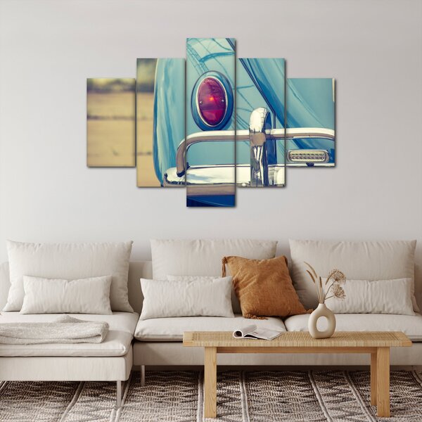 Slika tirkiznog veterana (150x105 cm)