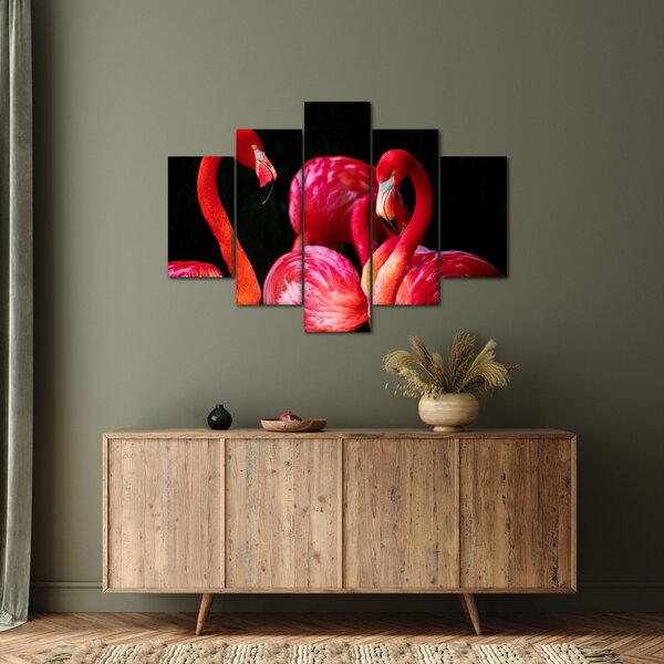 Slika crvenih flaminga (150x105 cm)