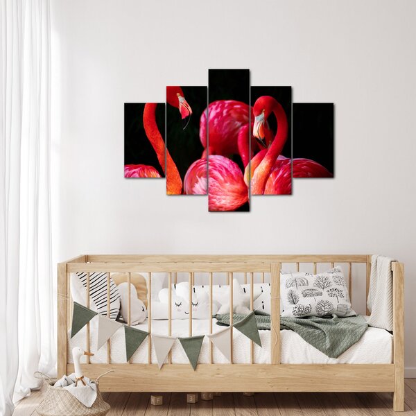 Slika crvenih flaminga (150x105 cm)
