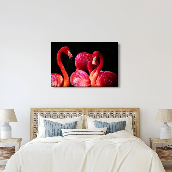 Slika crvenih flaminga (90x60 cm)