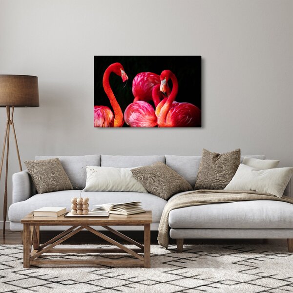 Slika crvenih flaminga (90x60 cm)