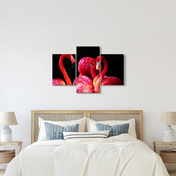 Slika crvenih flaminga (90x60 cm)