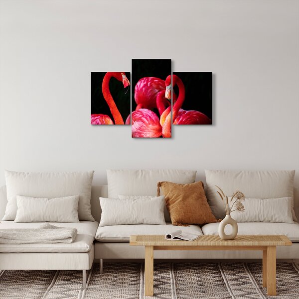 Slika crvenih flaminga (90x60 cm)