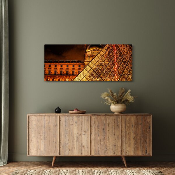 Slika Louvrea u Parizu (120x50 cm)