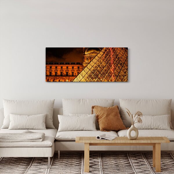Slika Louvrea u Parizu (120x50 cm)