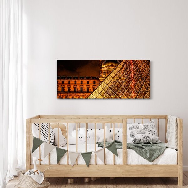 Slika Louvrea u Parizu (120x50 cm)