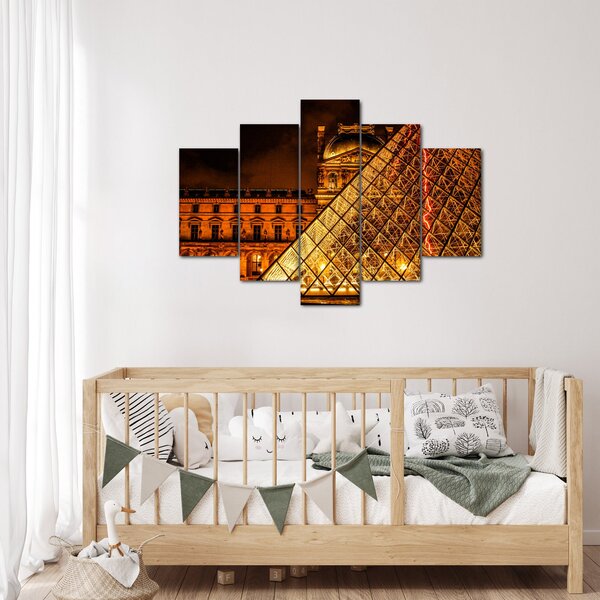 Slika Louvrea u Parizu (150x105 cm)