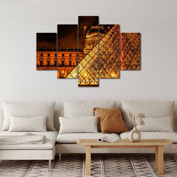 Slika Louvrea u Parizu (150x105 cm)