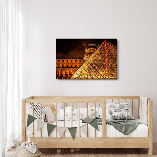 Slika Louvrea u Parizu (90x60 cm)