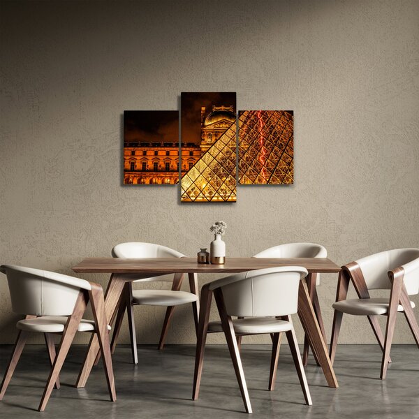 Slika Louvrea u Parizu (90x60 cm)