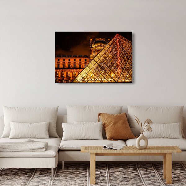 Slika Louvrea u Parizu (90x60 cm)