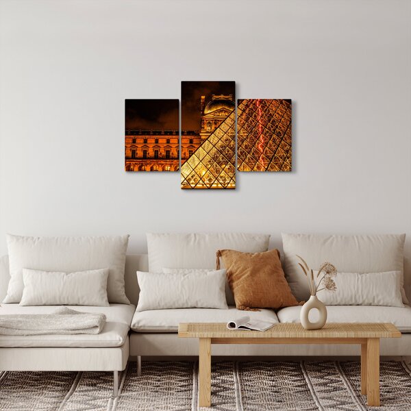 Slika Louvrea u Parizu (90x60 cm)