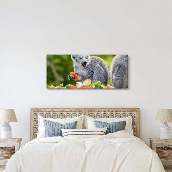 Slika lemura (120x50 cm)