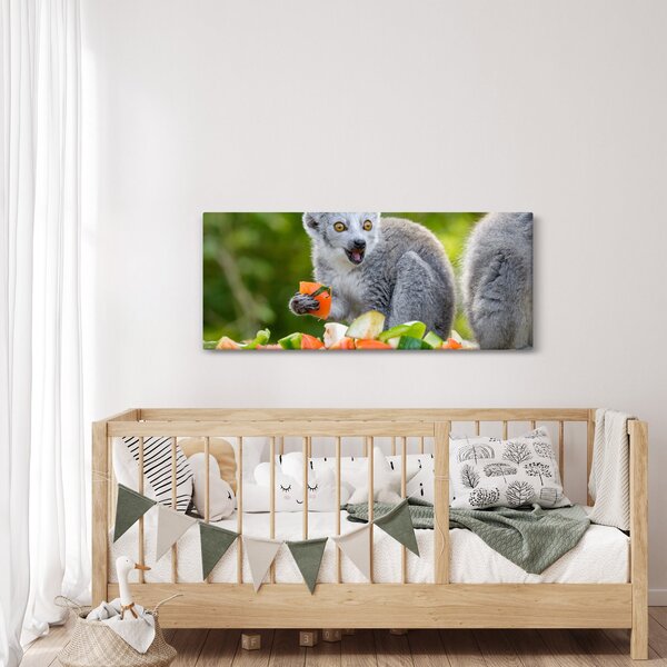 Slika lemura (120x50 cm)
