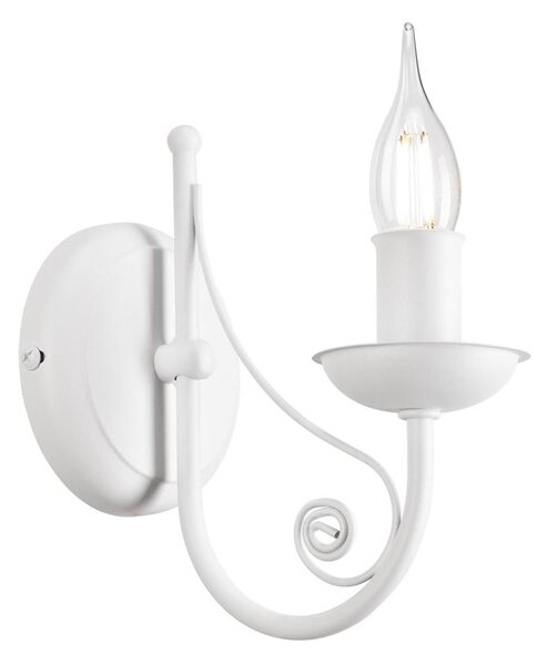 Zidna lampa DONATO 1xE14/40W/230V bijela