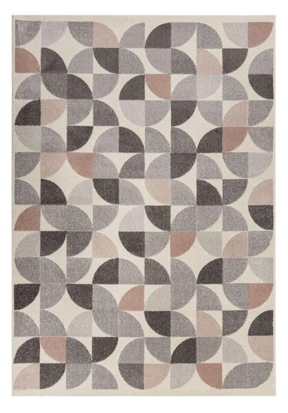 Sivo-ružičasti tepih Flair Rugs Alcazar, 200 x 290 cm