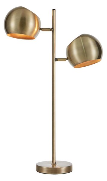 Markslöjd 108692 - Stolna lampa EDGAR 2xE14/40W/230V zlatna