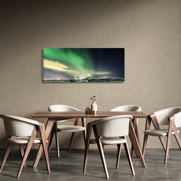 Slika polarne svjetlosti (120x50 cm)
