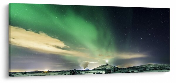Slika polarne svjetlosti (120x50 cm)