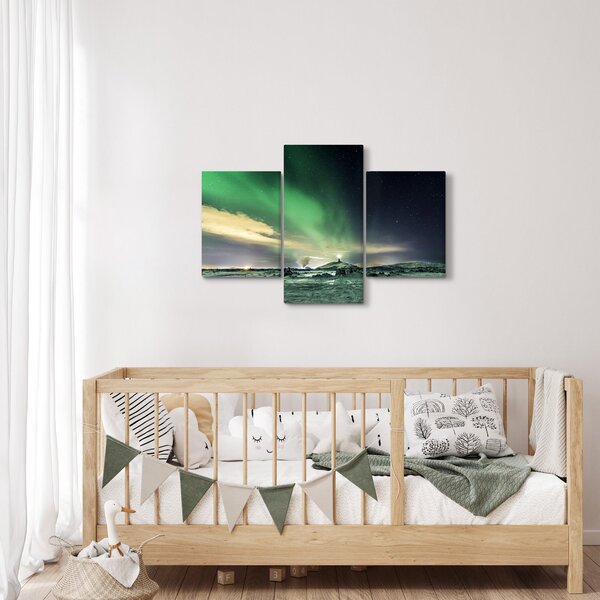 Slika polarne svjetlosti (90x60 cm)